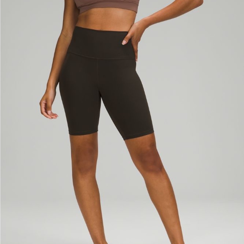 LULULEMON ALIGN HIGH-RISE SHORT 8" in Dark Olive